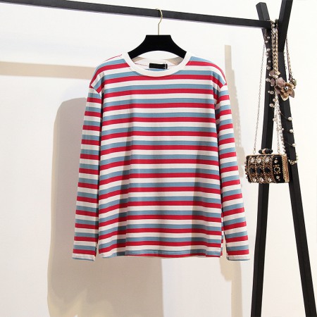 Women's Summer Clothes Fat Extra Large Size Loose Printing Short-Sleeved Round Neck T-Shirt